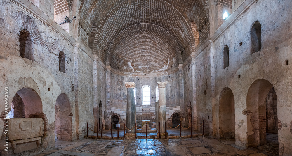Fototapeta premium St. Nicholas Church in Demre, The church known as 