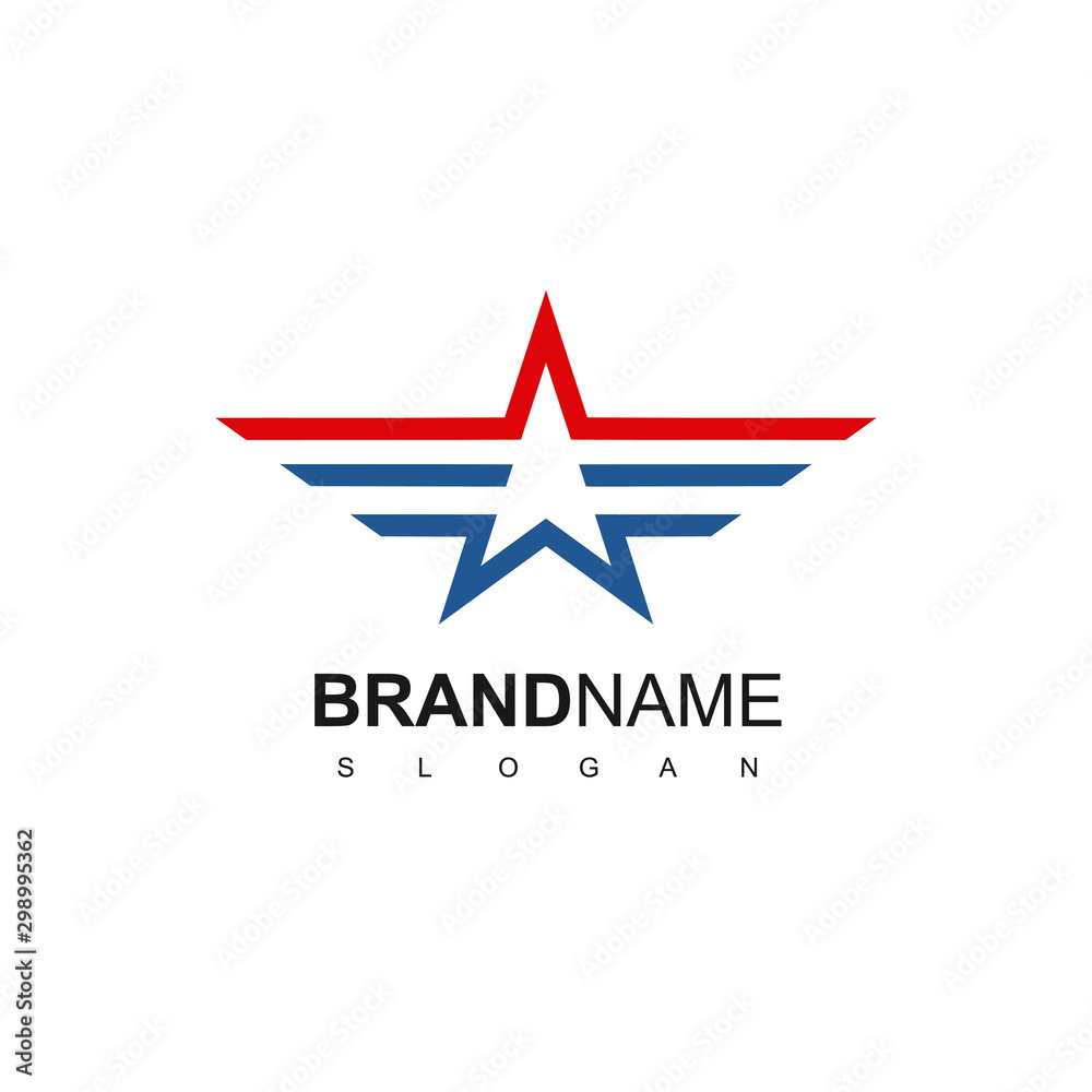 Star Logo Design Vector