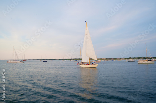 Sailing Nantucket Harbor