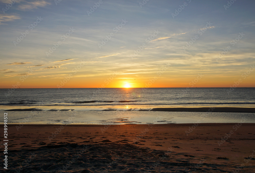 Sunrise on Tybee Island, Georgia, USA