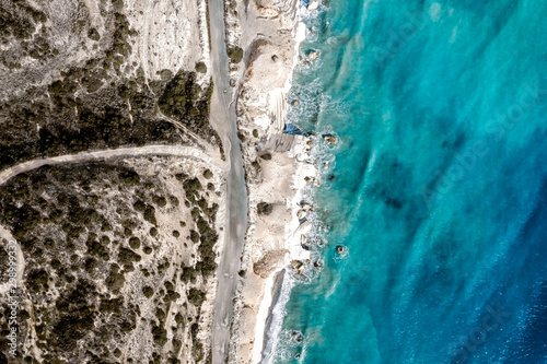 Agios Georgios Alamanou beach. Limassol District, Cyprus