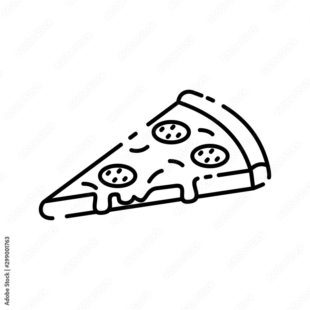 pizza vector