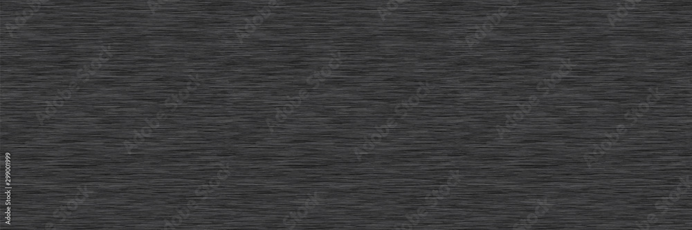 Charcoal Grey Marl Variegated Heather Texture Border Background. Vertical Blended Line Seamless Pattern. Faux T-Shirt Fabric Dyed Organic Jersey Textile Banner. Triblend Melange Banner. Vector Eps 10 - obrazy, fototapety, plakaty 