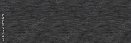 Charcoal Grey Marl Variegated Heather Texture Border Background. Vertical Blended Line Seamless Pattern. Faux T-Shirt Fabric Dyed Organic Jersey Textile Banner. Triblend Melange Banner. Vector Eps 10