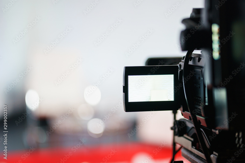 Professional equipment for shooting and broadcasting video. Electronics and broadcasting devices