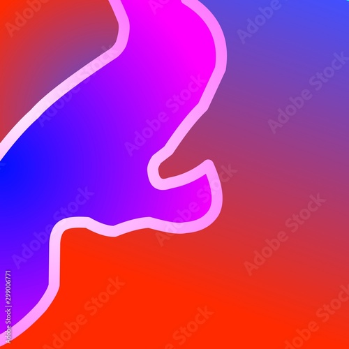 Abstract background with colorful design