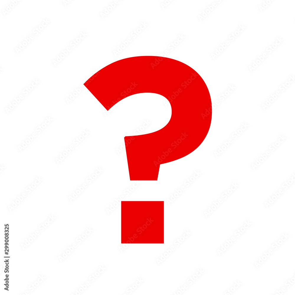 Question mark icon vector isolated symbol illustration EPS 10 Question mark icon vector isolated symbol illustration EPS 10