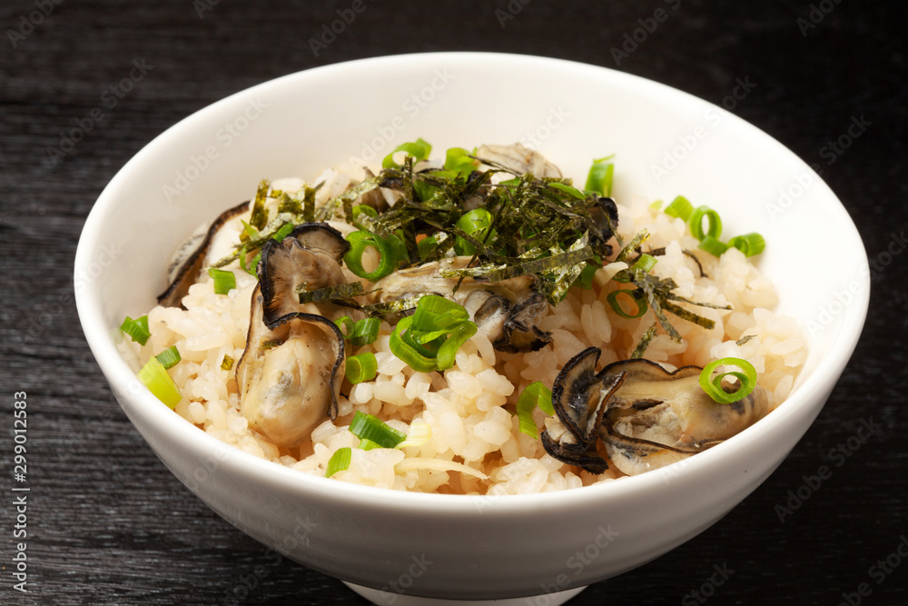 牡蠣ご飯