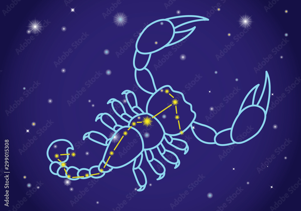 さそり座 Stock イラスト Adobe Stock