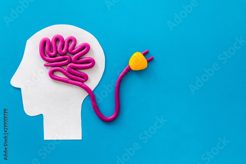 Foto Brain charging and mental rest