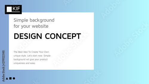 Abstract Vector Colorful Gradient Landing Page Template