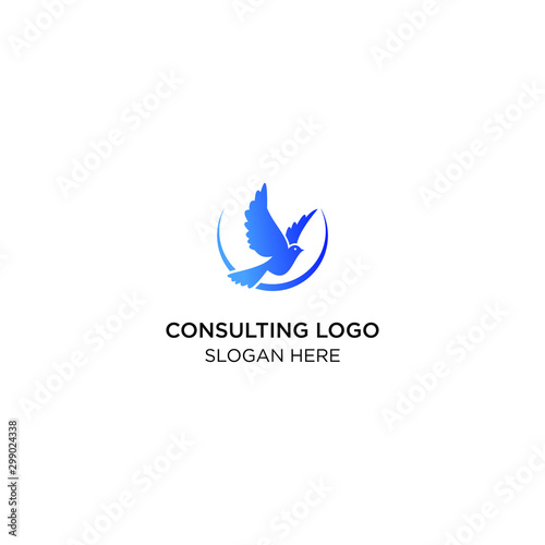 bird for consulting logo templates