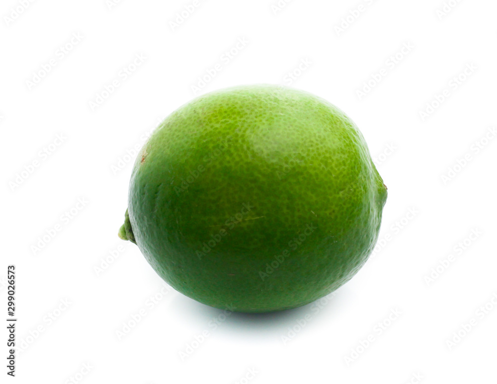 Lime isolated on white background Lime isolated on white background