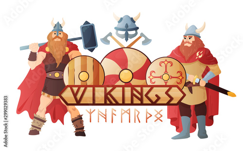Vikings Title Header Composition 