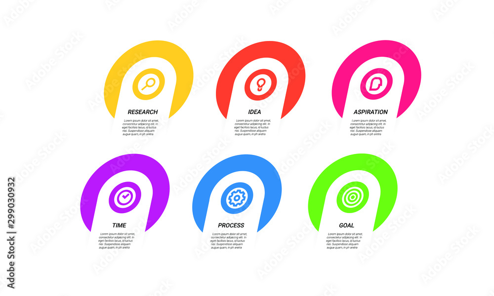 vector step Infographic stack chart design with icons and 6 options or steps. for business concept. Can be used for presentations banner, workflow layout, process diagram, flow chart vector step Infographic stack chart design with icons and 6 options or steps. for business concept. Can be used for presentations banner, workflow layout, process diagram, flow chart