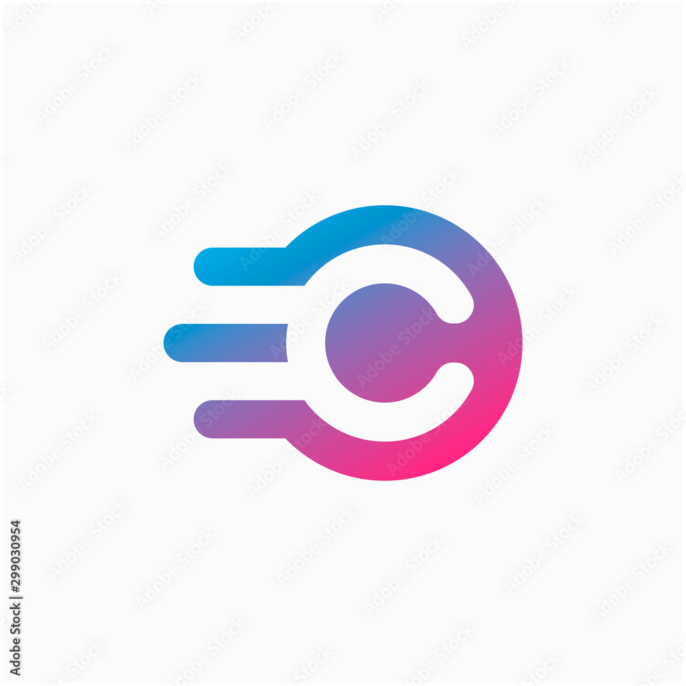 molecule initial Letter C Logo design , Lab Logo Design Element , Design Vector with Dots. - VECTOR molecule initial Letter C Logo design , Lab Logo Design Element , Design Vector with Dots. - VECTOR