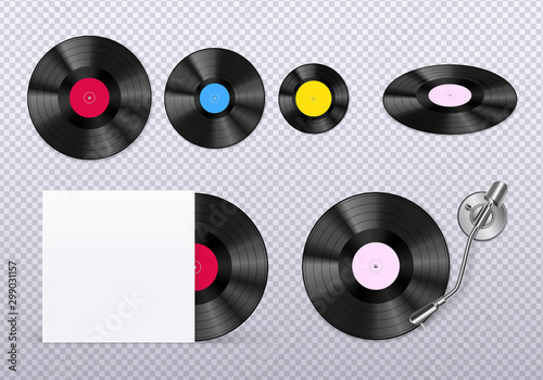 Vinyl Realistic Transparent 