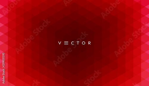 Abstract geometrical background. Polygonal pattern with color triangles. 3d vector illustration for advertising, marketing and presentation.