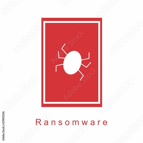 Virus Alert icon, alert notification, hacking, cyber security, fraud internet error concept. Hacking smartphone user database. New technologies security vector illustration template