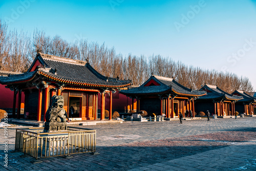 Obraz na plátně Shenyang Imperial Palace (Mukden Palace) was the former imperial palace of the early Manchu-led Qing dynasty and UNESCO world heritage site built in 400 years ago