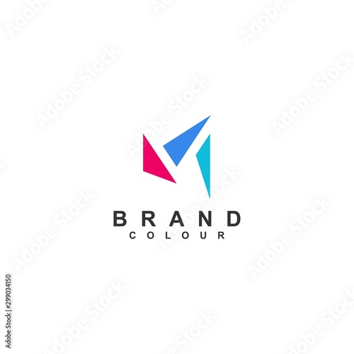 corporate, creative logo template, design vector