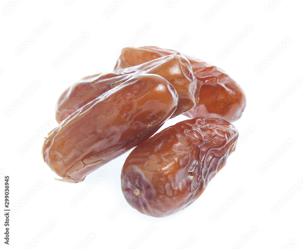 Dates palm isolated on white background Dates palm isolated on white background