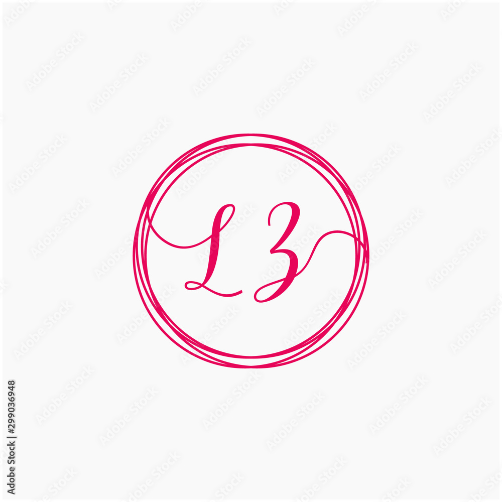 Letter LZ logo template. Creative fashion logo design, couple letter , beauty icon. Initial handwriting or handwritten logo for identity. Logo with hand drawn style. wedding concept -vector Letter LZ logo template. Creative fashion logo design, couple letter , beauty icon. Initial handwriting or handwritten logo for identity. Logo with hand drawn style. wedding concept -vector