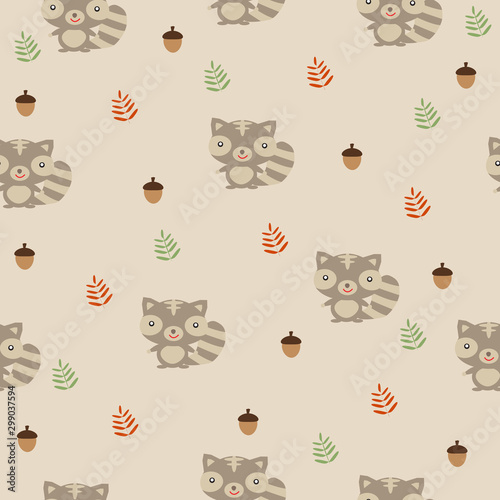 Raccoon background