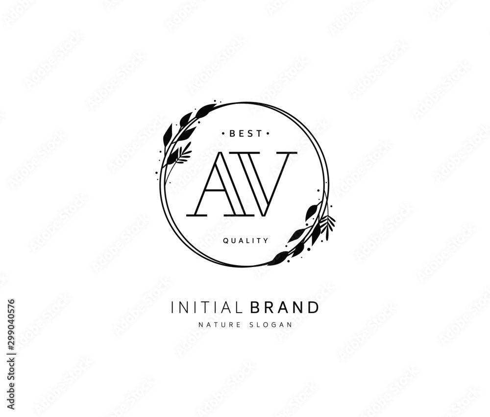 VL Beauty vector initial logo art, handwriting logo of initial signature,  wedding, fashion, jewerly, boutique, floral and botanical with creative  temp Stock Vector Image & Art - Alamy