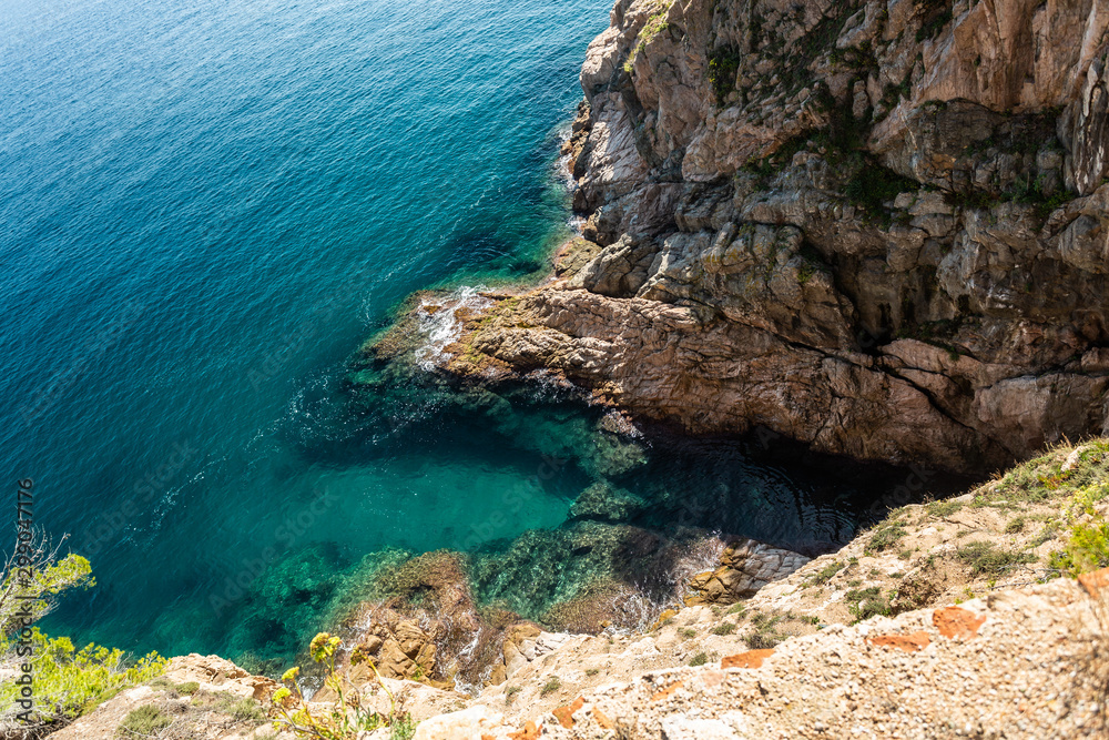 Spanish Mediterranean sea landscape Spanish Mediterranean sea landscape