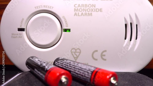 Carbon monoxide alarm photo