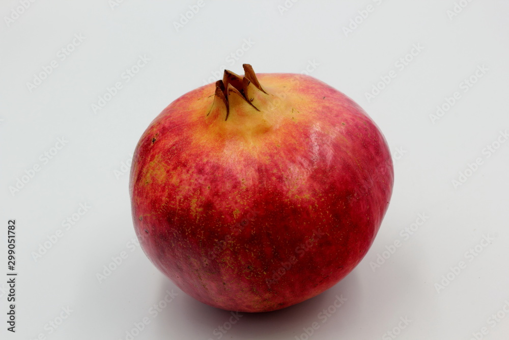 pomegranate isolated on white background pomegranate isolated on white background