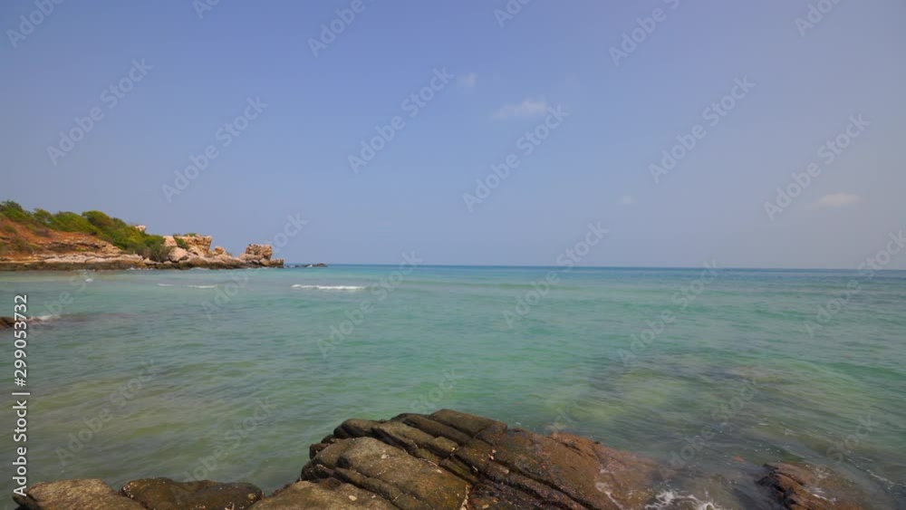Scenic view of sea viewpoint at paradise tropical coast beach viewpoint at Samed Island, Rayong, Koh Samet, Thailand. Scenic view of sea viewpoint at paradise tropical coast beach viewpoint at Samed Island, Rayong, Koh Samet, Thailand.