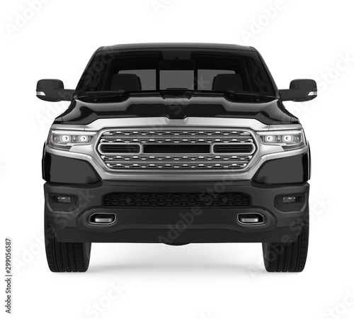 Pickup Truck Isolated
