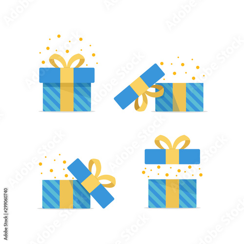 Surprising gift set, gift idea concept,Gift Box