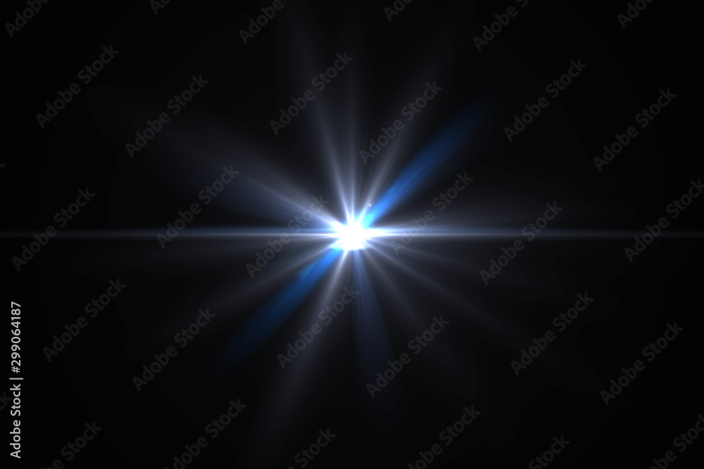 Abstract of sun with flare. natural background with lights and sunshine wallpaper - obrazy, fototapety, plakaty 