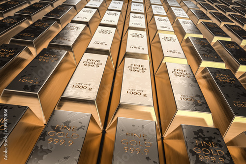 Gold bars or ingot - financ...