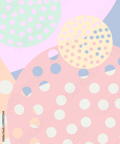 Abstract colorful pattern and many decorative bright splashes of texture design.