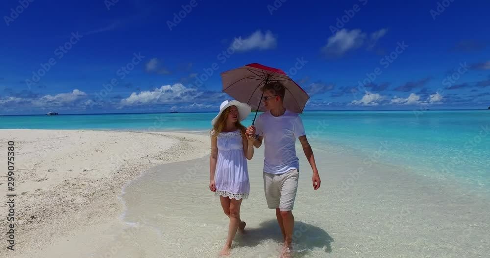 Couple on their holiday in Thailand Couple on their holiday in Thailand