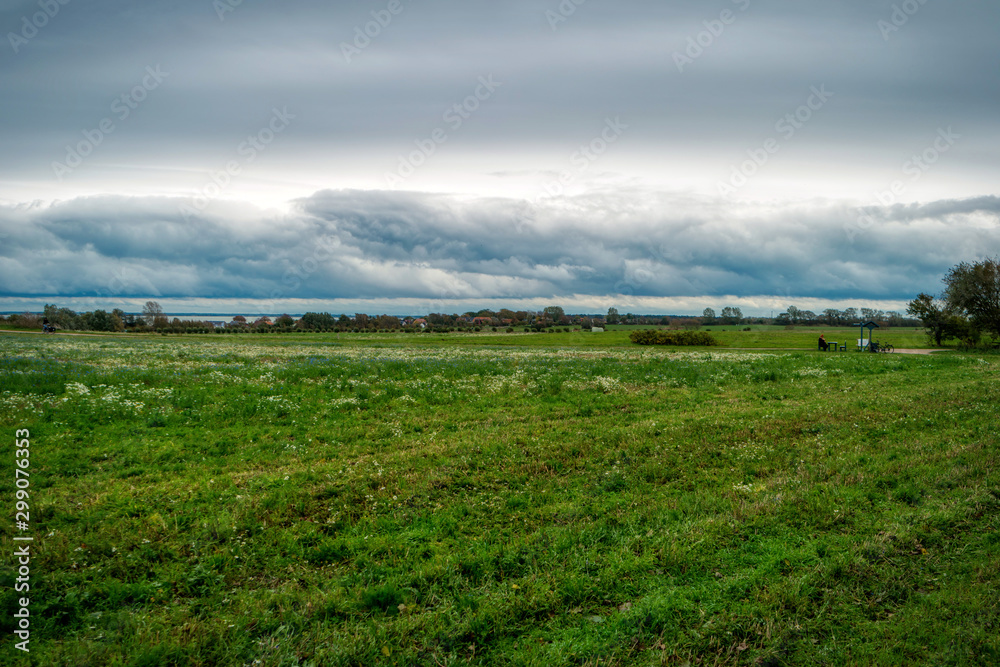 Obraz premium View on Althagen on Fischland in Germany