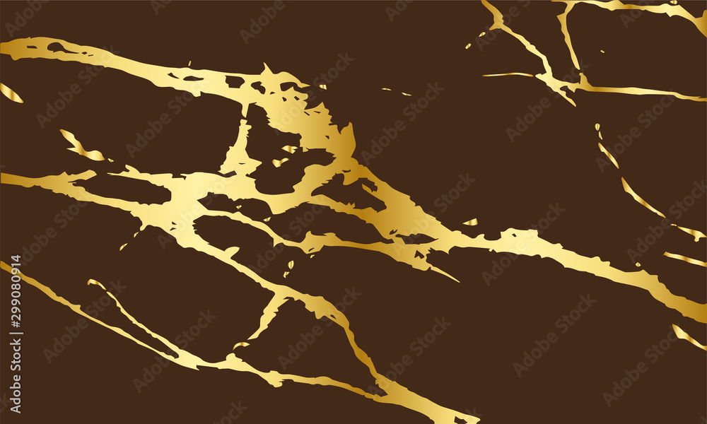 marble texture with gold pattern for background