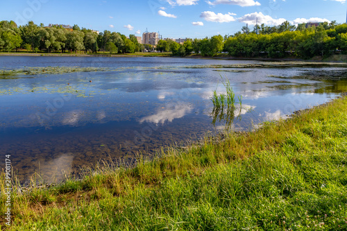  Big Golovinsky ponds and Park in the Golovinsky district, Moscow, Russia
