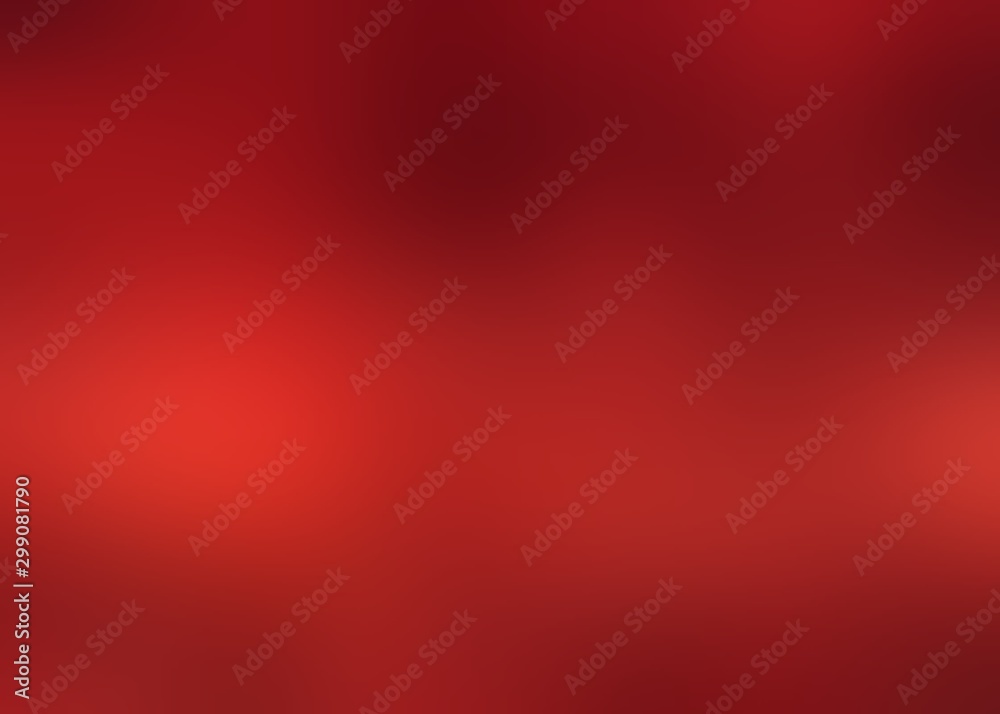 Red simple blurred texture. Dramatic empty background. Blood deep color. - obrazy, fototapety, plakaty 