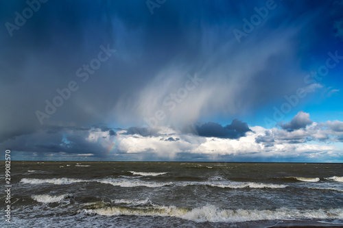 Stormy clouds over Baltic sea. © Janis Smits