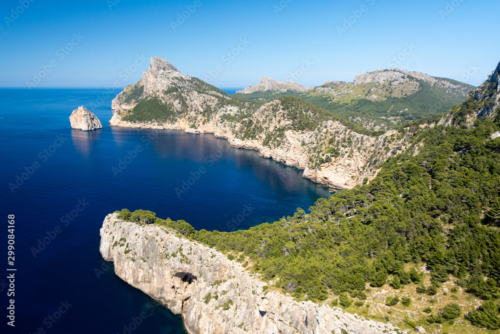 Beautiful coast of Mallorca