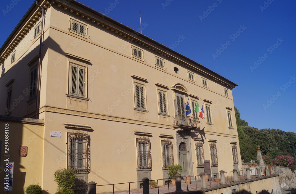 Town hall of Poggio a Caiano, Tuscany, Italy