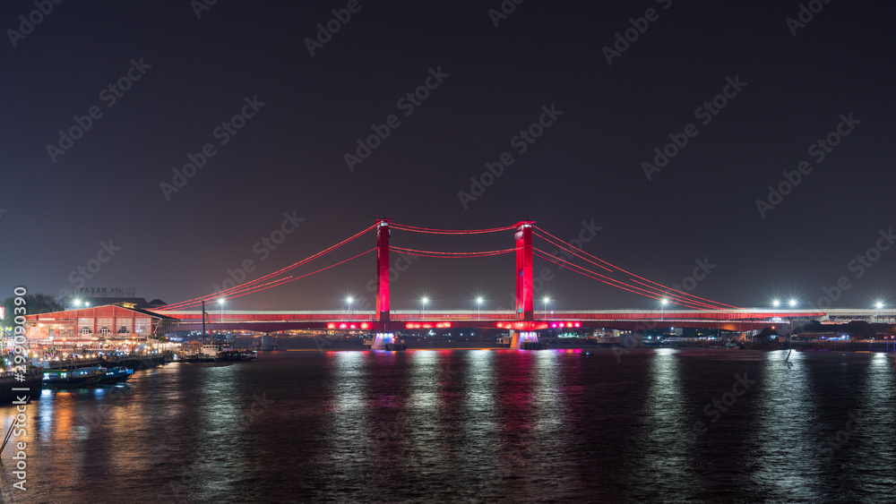 Ampera Bridge, Palembang, Indonesia
