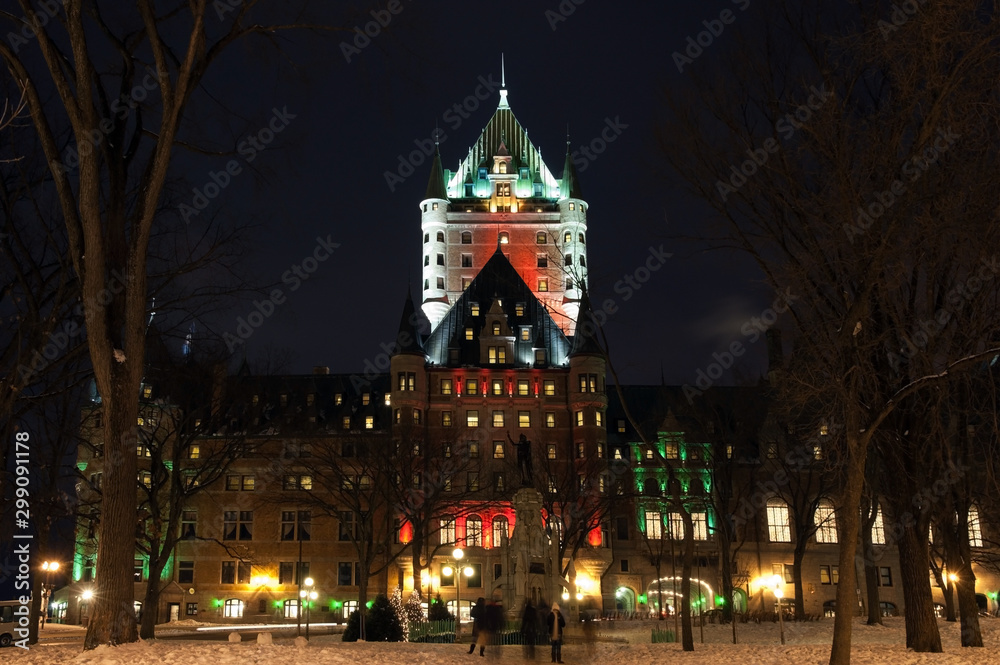 Naklejka premium Chateau Frontenac