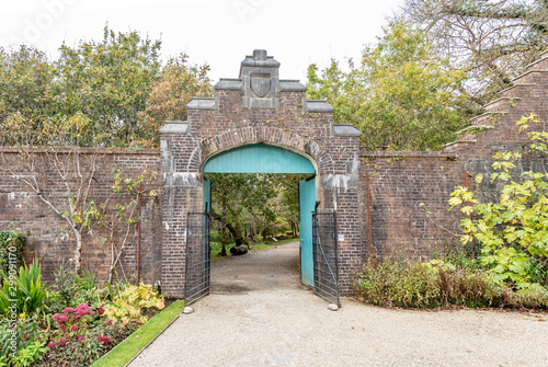 victorian walled garden kylemore irleand photo