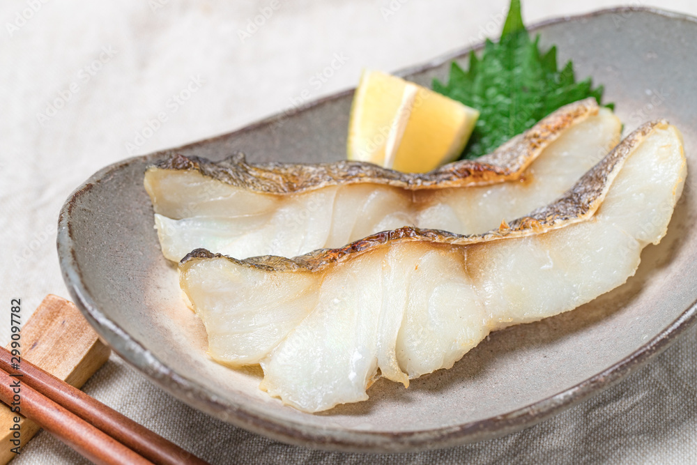 真鱈の塩焼き 真鱈の塩焼き